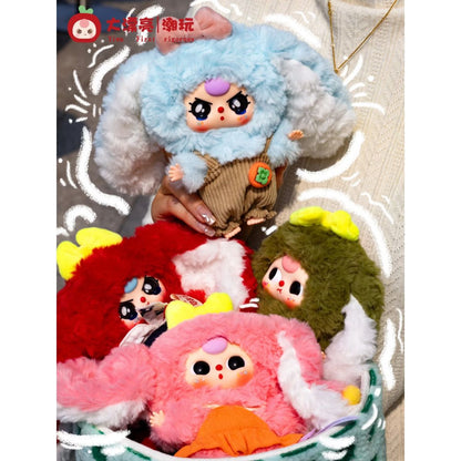 Babythree Macaron Little Rabbit II Plush Toy DPL308 - Thú bông Blind Box thỏ con - Babythree