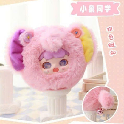 Manchao Round Wagging Tail Plush Toy MC0554 - Đồ chơi nhồi bông Blind Box - Manchao