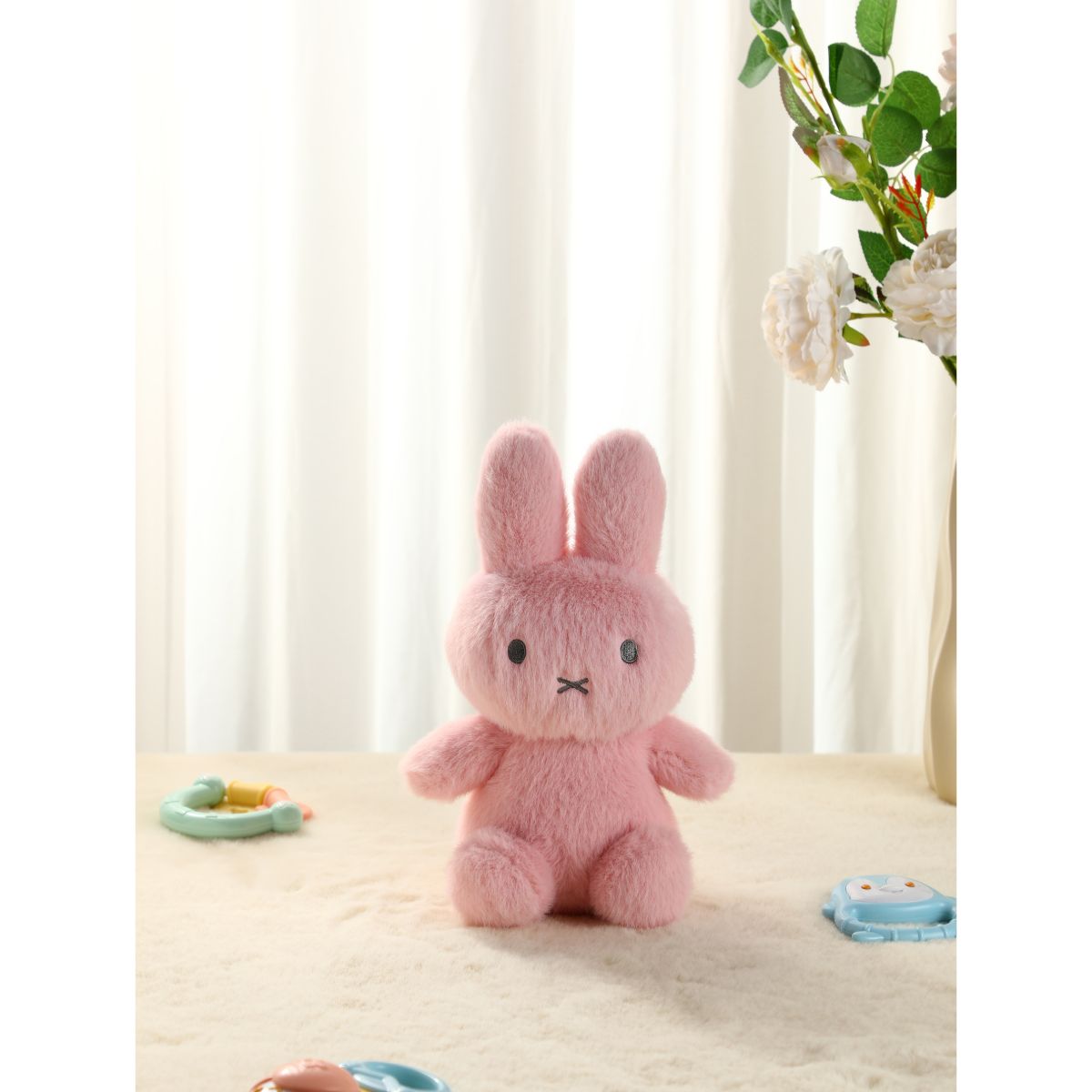 MIFFY Pink Rabbit Stuffed Toy MIF37321