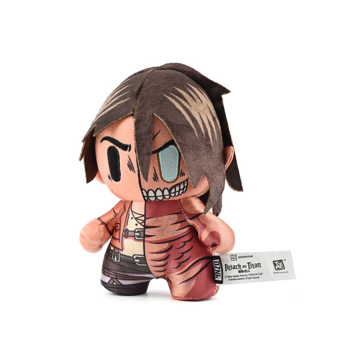 Attack On Titan Collectible Stuffed Animal Toy - Eren Yeager - Thú nhồi bông sưu tầm - DZNR DZ11536