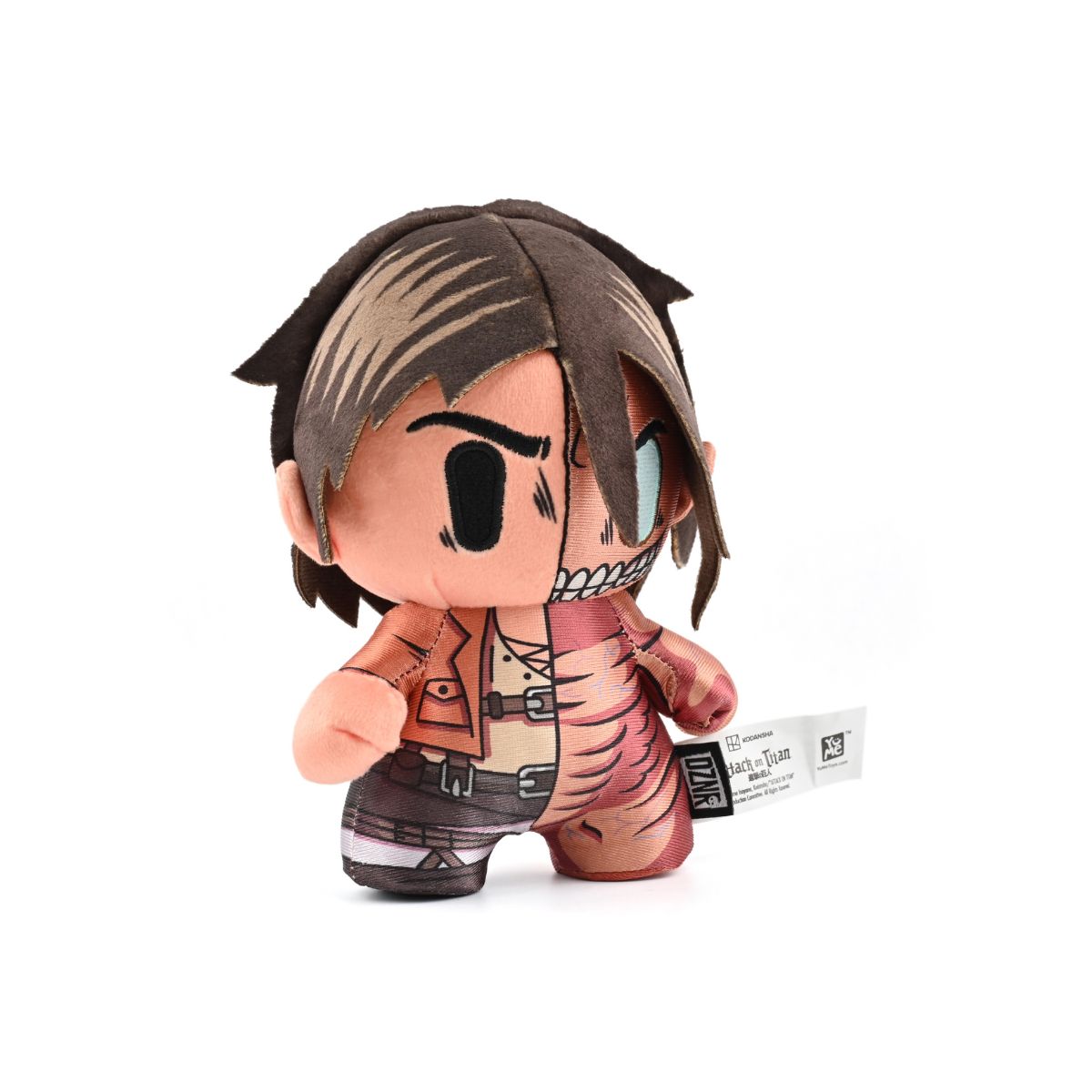 Attack On Titan Collectible Stuffed Animal Toy - Eren Yeager - Thú nhồi bông sưu tầm - DZNR DZ11536