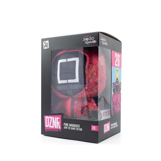 Squid Game Collectible Stuffed Animal Toy - Pink Manager - Thú nhồi bông sưu tầm - DZNR DZ10234
