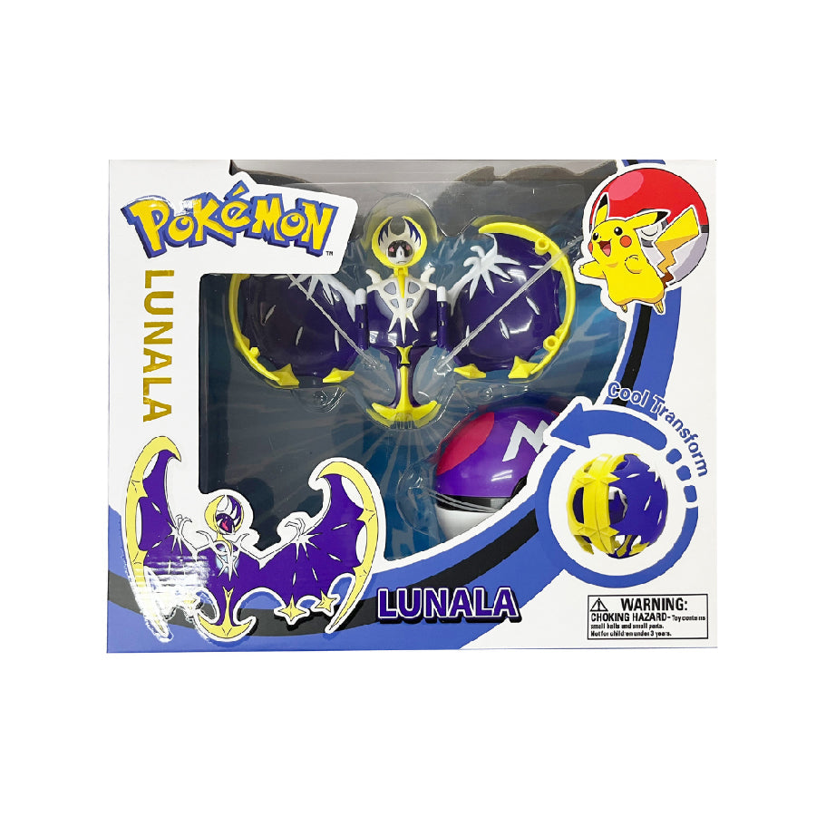 Pokemon Transformation Ball: Lunala Moon Beast - Đồ chơi Pokeball biến hình - POKEMON TOYS ZC8911E