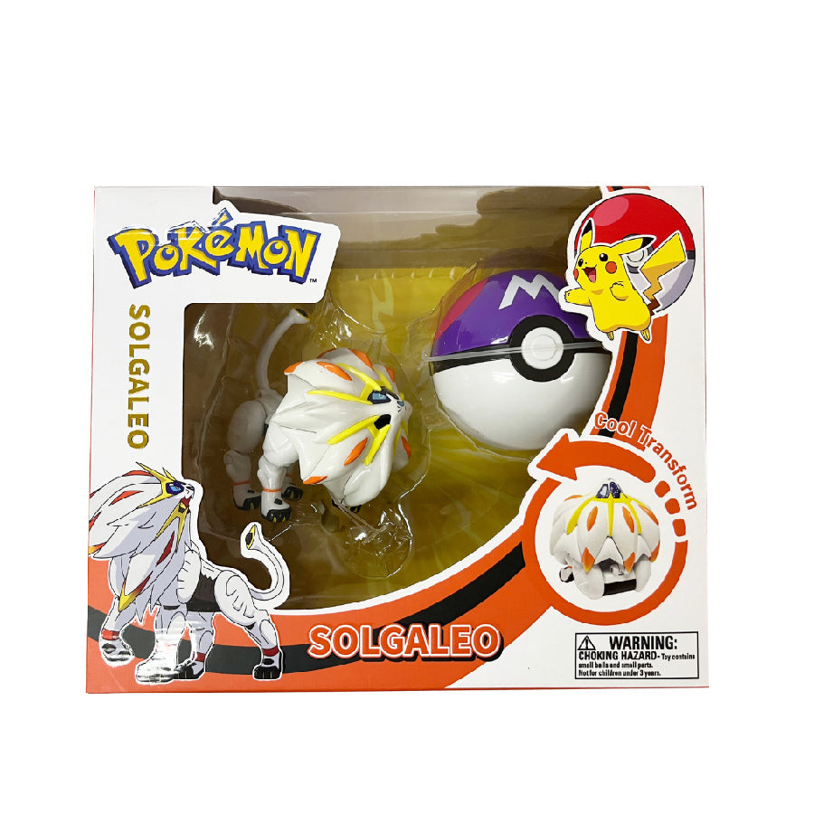 Solgaleo Legendary Lion Pokemon Ball Transformation - Đồ chơi trẻ em biến hình Pokeball - POKEMON TOYS ZC8912E