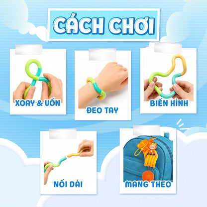 Đồ Chơi Vòng Xoắn Thư Giãn - Gems TANGLE 2410