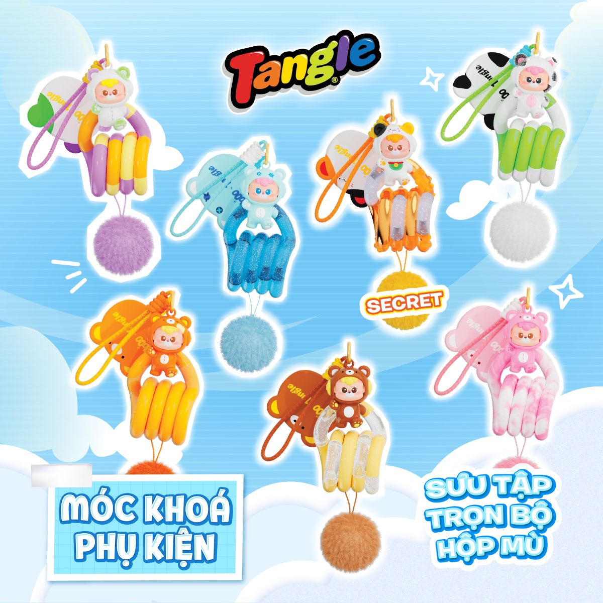 Đồ Chơi Vòng Xoắn Thư Giãn - Gems TANGLE 2410