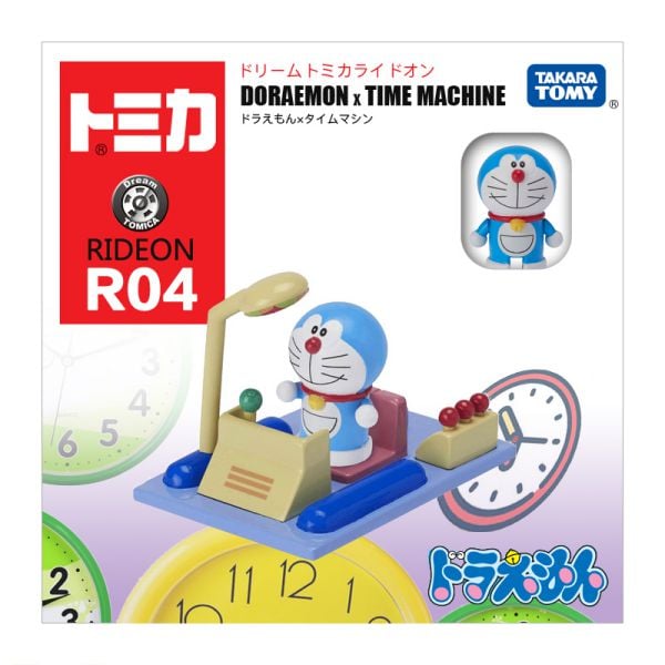 Đồ chơi mô hình xe Tomica DT RIDE-ON R04 DORAEMON - 887355