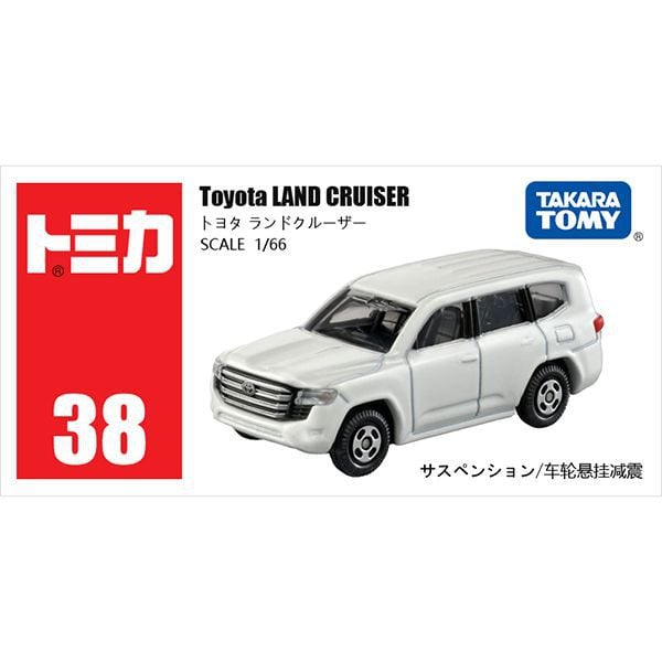 Đồ chơi mô hình xe Tomica No.38 Toyota Land Cruiser