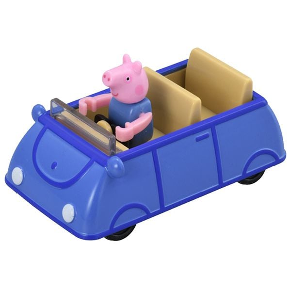 Đồ chơi mô hình xe Tomica Peppa Pig x Family Car Blue ASIA Exclusive