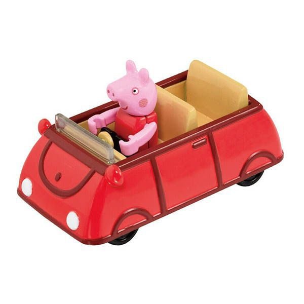 Đồ chơi mô hình xe Tomica Peppa Pig x Family Car Red ASIA Exclusive