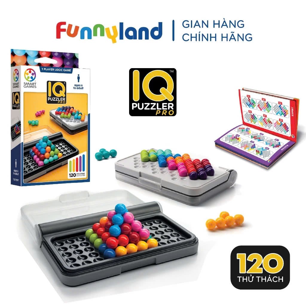 Đồ chơi trí tuệ SmartGames Thử thách IQ Pro (SG 455)