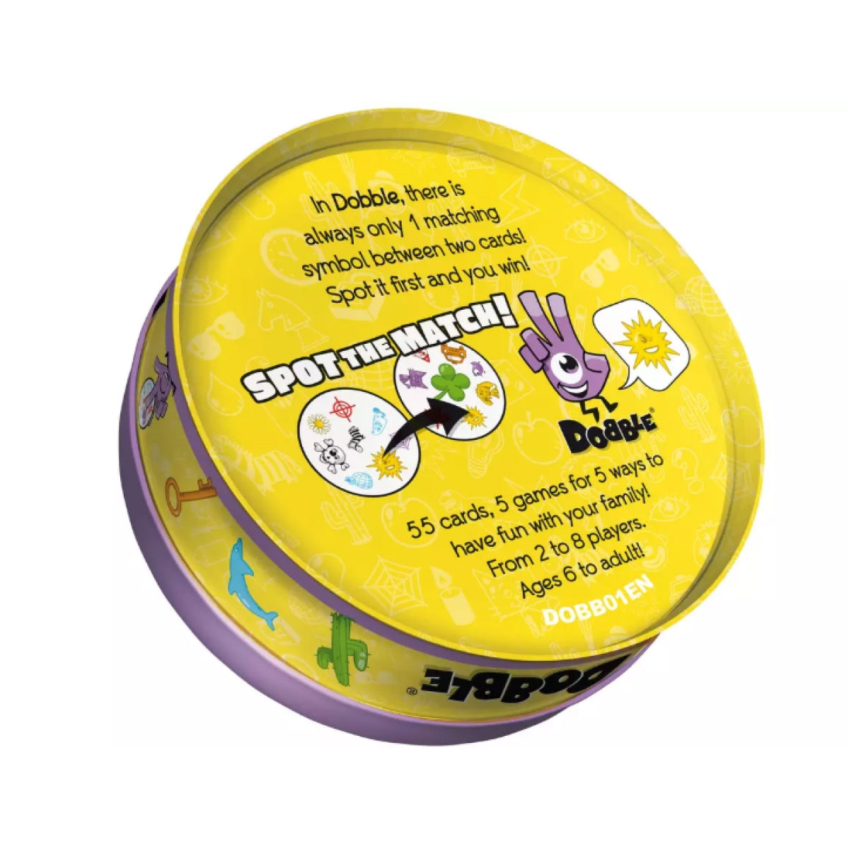 Board Game Dobble - Trò Chơi Thẻ Bài Tốc Độ & Quan Sát - Board Game VN - Góc nhìn khác 3