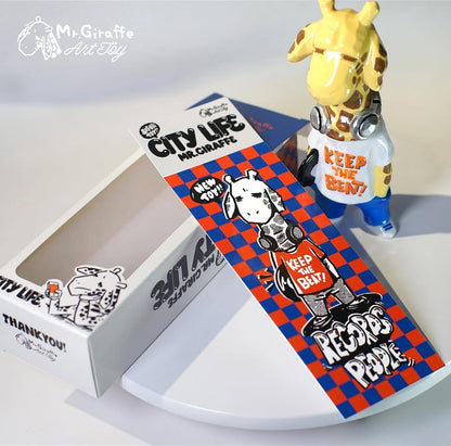 Mr.Giraffe - City Life - Mô Hình Sofubi Nghệ Thuật Mr.Giraffe - Góc nhìn khác 3