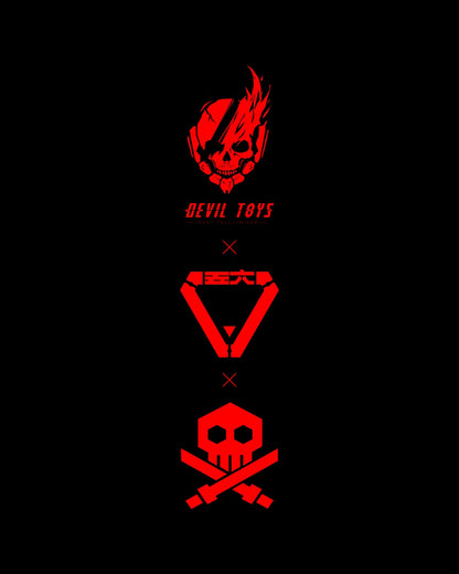 Devil Toys X Quiccs REX-G7 “MALWARE_01” OG Black - Mô Hình Art Toy Sofubi Giới Hạn - Hình ảnh bổ sung 6