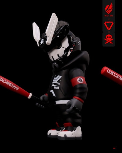 Devil Toys X Quiccs REX-G7 “MALWARE_01” OG Black - Mô Hình Art Toy Sofubi Giới Hạn - Hình ảnh bổ sung 4