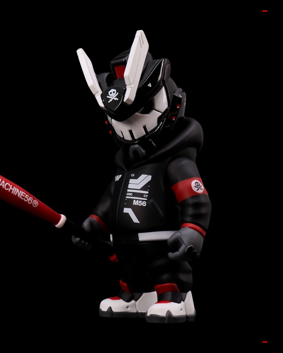 Devil Toys X Quiccs REX-G7 “MALWARE_01” OG Black - Mô Hình Art Toy Sofubi Giới Hạn - Hình ảnh bổ sung 5