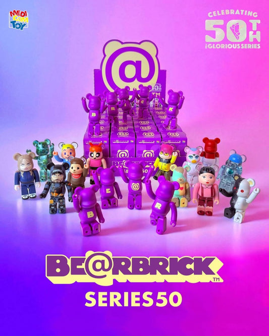 Be@rBrick Series 50 - Mô Hình Blind Box Chính Hãng Medicom Toy