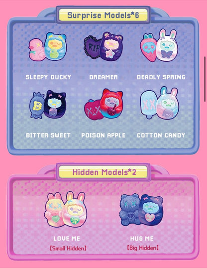 Shinwoo Hug Me Mini Blind Box Series - Mô Hình Blind Box Art Toy Finding Unicorn