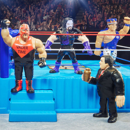 WWE Retro Action Figures 4-Pack Bundle - Bộ 4 Mô Hình Đồ Chơi Sưu Tầm - Mattel Creations Exclusive Wave 4 - Hình ảnh bổ sung 6