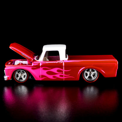 RLC Exclusive Pink Edition 1962 Ford F100 Xe Mô Hình Hot Wheels Red Line Club - Hình ảnh bổ sung 8