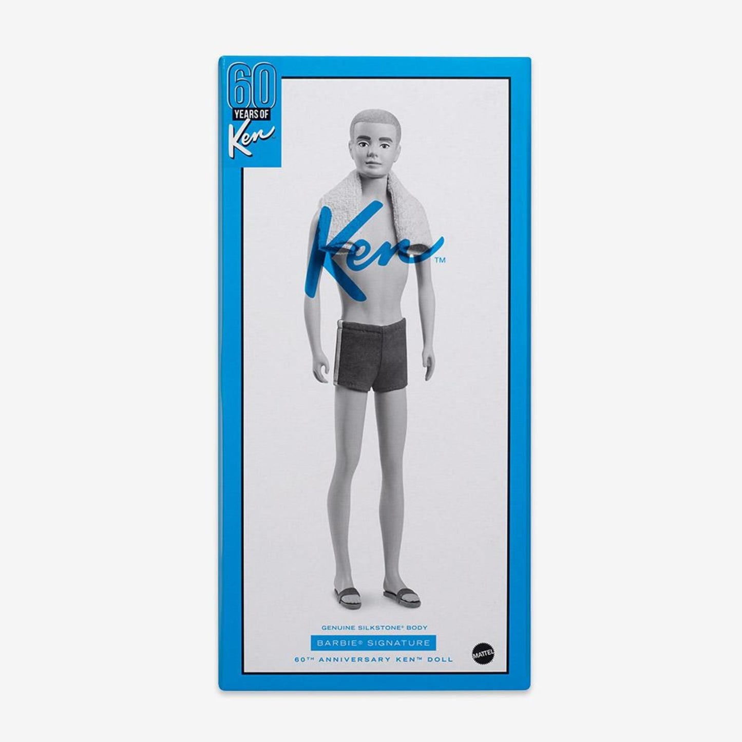 Barbie Ken 60th Anniversary Doll Búp Bê Sưu Tầm Kỷ Niệm 60 Năm Barbie Signature Mattel - ảnh 2 - Collectible Doll
