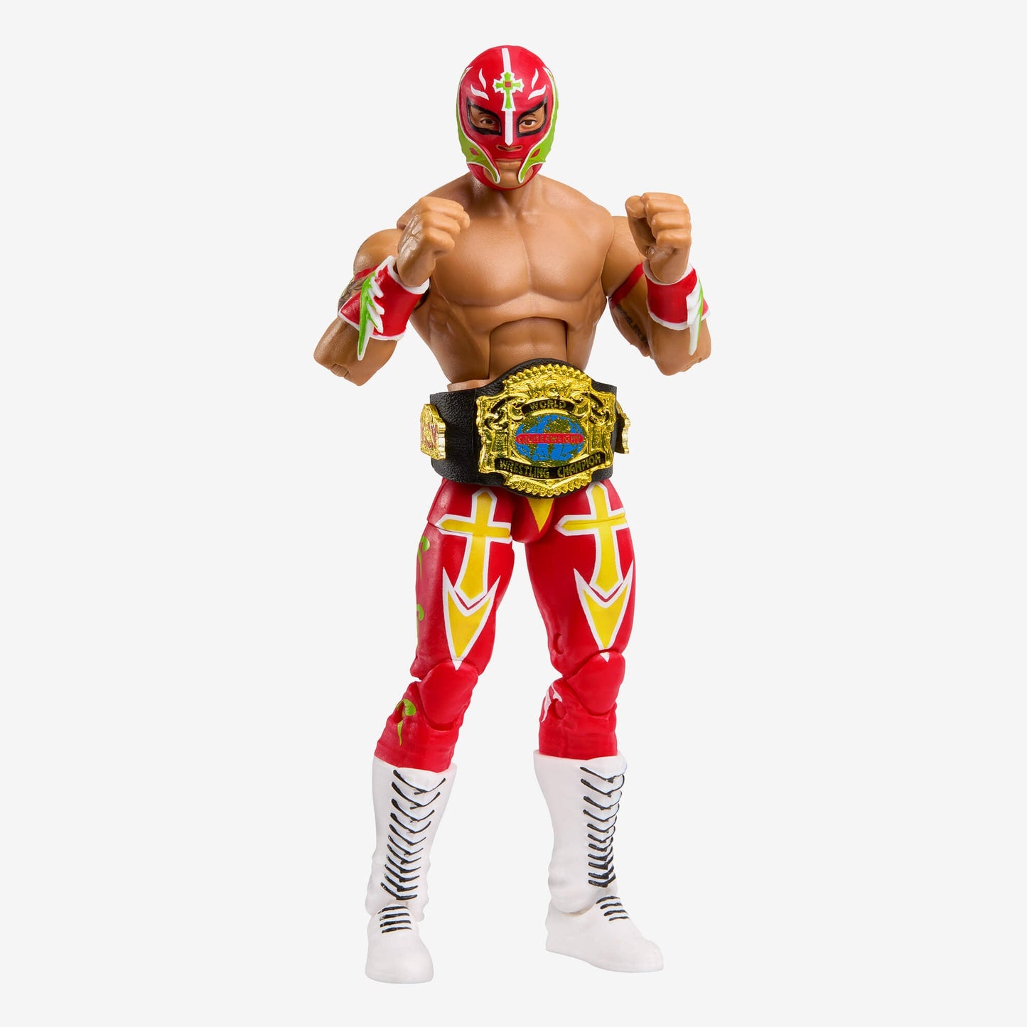 WWE Elite Collection Rey Mysterio Action Figure - Mô hình nhân vật WWE Elite - Mattel HKN82 - Góc nhìn khác 3
