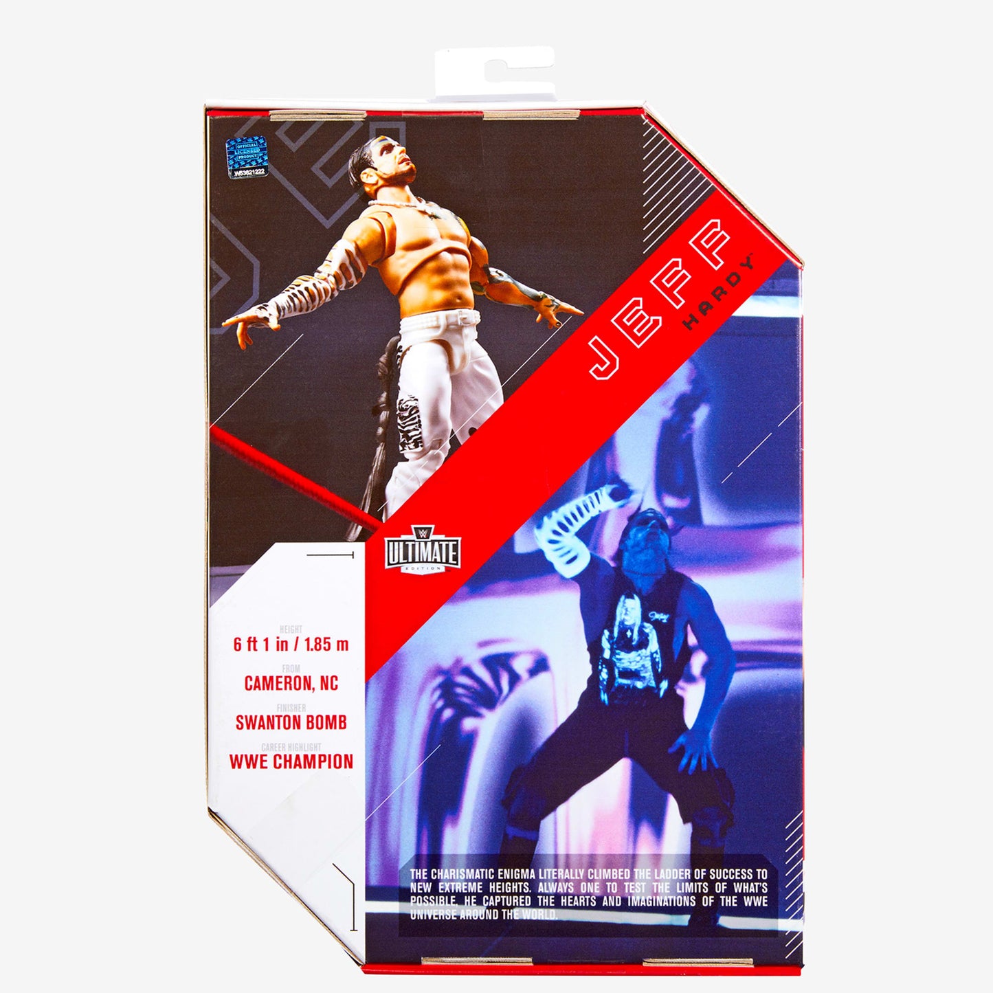 WWE Jeff Hardy Ultimate Edition Action Figure - Mô Hình Hành Động Cao Cấp Mattel