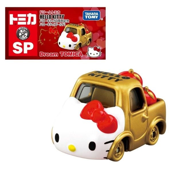 Dream Tomica SP Hello Kitty 50th Anniversary Gold