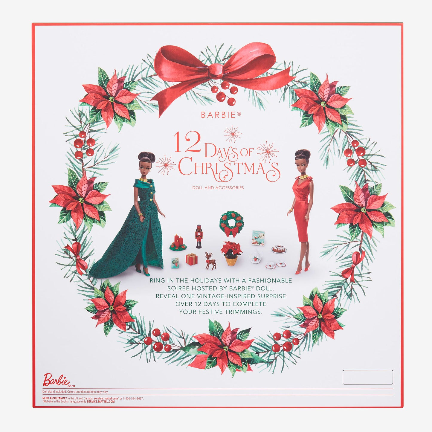 2023 “12 Days of Christmas” Barbie Doll - Búp Bê Sưu Tầm Lễ Hội - Barbie Signature HJX13 Mattel Creations - ảnh 6 - Dolls