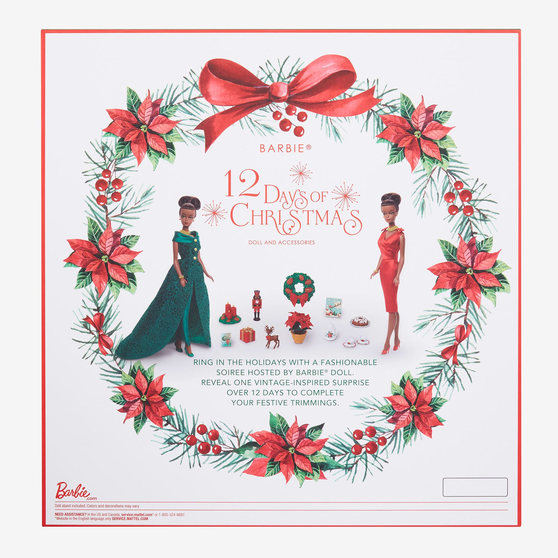 2023 “12 Days of Christmas” Barbie Doll - Búp Bê Sưu Tầm Lễ Hội - Barbie Signature HJX13 Mattel Creations - ảnh 6 - Dolls
