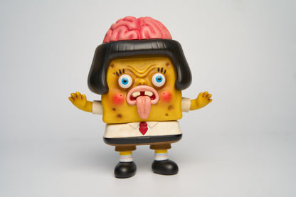 Queenie Fok Zombie Spongebob - Mô Hình Sofubi Limited - Unbox Industries