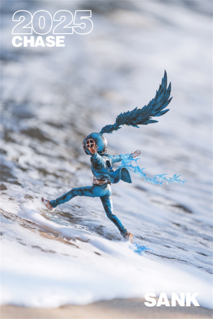 Sank-Chase-Blues Mô Hình Figure Art Toy Giới Hạn Sank Toys