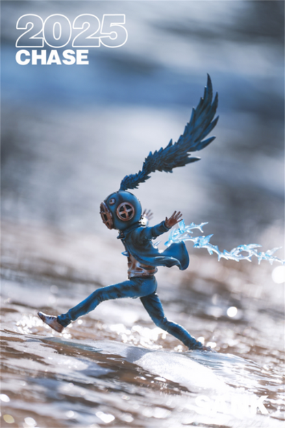 Sank-Chase-Blues Mô Hình Figure Art Toy Giới Hạn Sank Toys