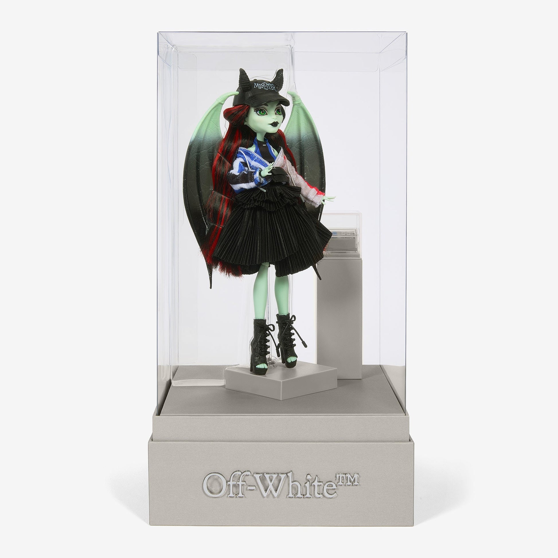 Off-White™ c/o Monster High Raven Rhapsody Doll - Búp Bê Sưu Tầm Cao Cấp Mattel Creations Mattel Creations - ảnh 4 - Collecti