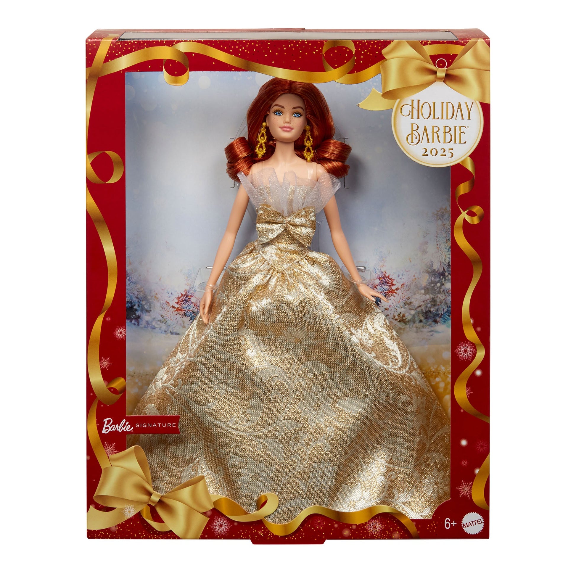 2025 Holiday Barbie Doll 1