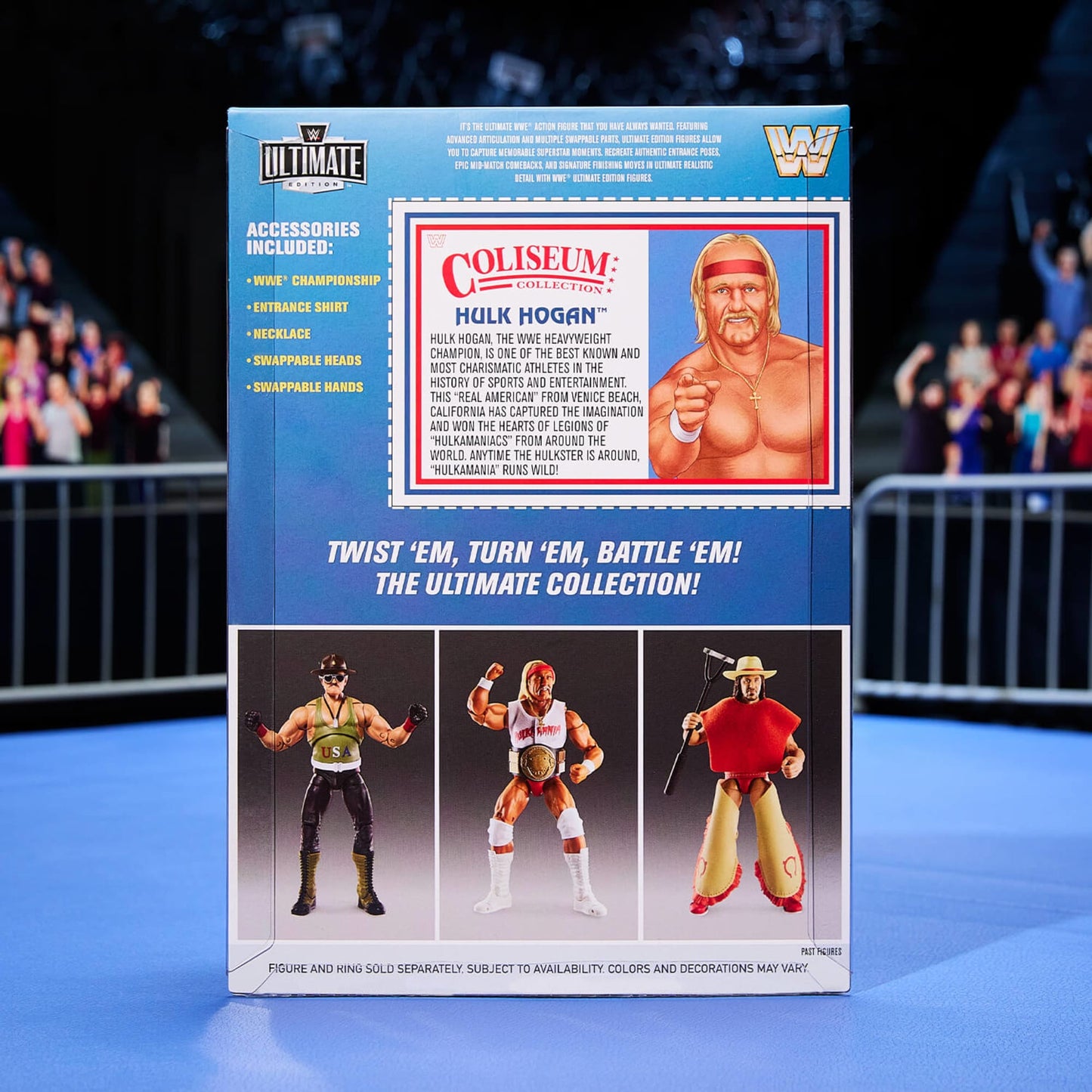 WWE Coliseum Collection Hulk Hogan & Terry Funk Ultimate Edition Figures - Bộ 2 Mô Hình Đô Vật Mỹ Cao Cấp Mattel Mattel - ảnh