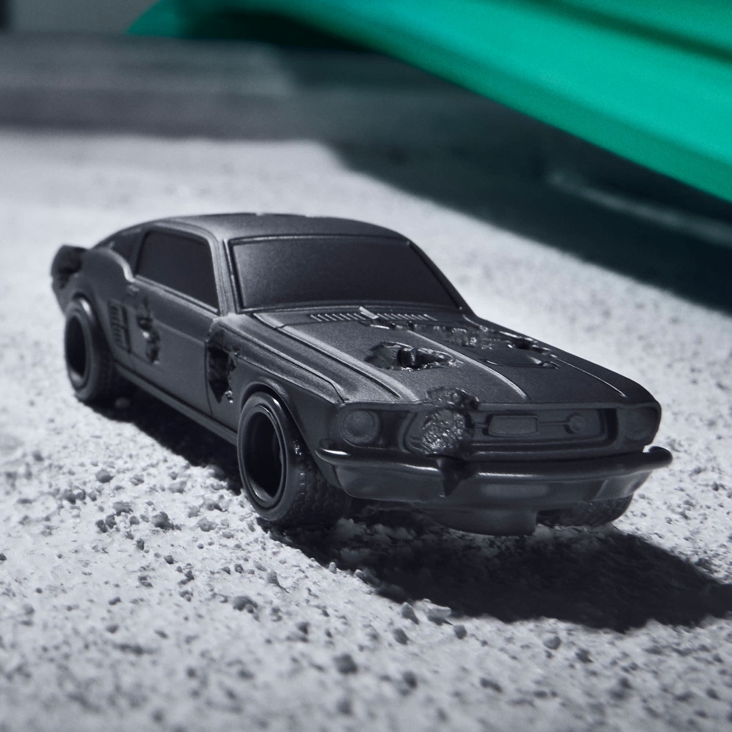 Hot Wheels x Daniel Arsham Eroded Ford Mustang - Mô Hình Xe Nghệ Thuật 1:64 - Mattel HPJ33 - Hình ảnh sản phẩm
