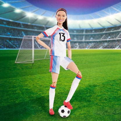 Alex Morgan Barbie Doll - Búp bê Sưu tầm Thể thao Barbie Signature - GHT49 - Hình ảnh bổ sung 4