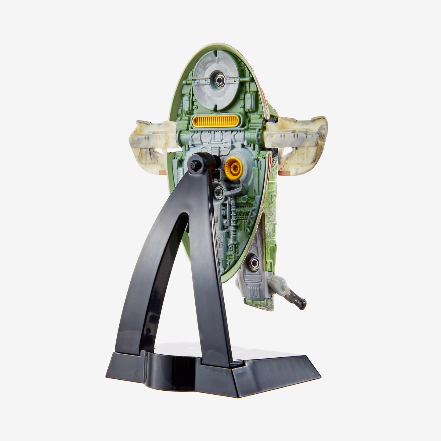 Hot Wheels Star Wars Starships Select Boba Fett's Starship - Mô Hình Tàu Vũ Trụ Cao Cấp - Mattel HHR17 - Góc nhìn khác 3