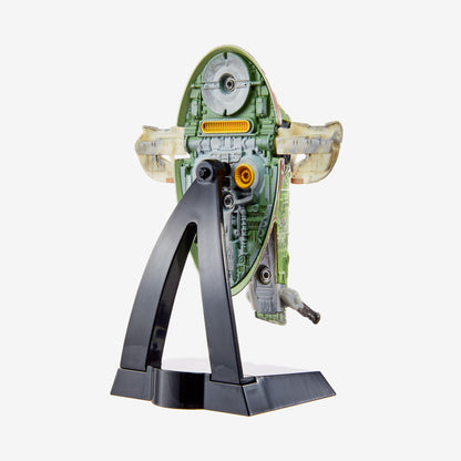 Hot Wheels Star Wars Starships Select Boba Fett's Starship - Mô Hình Tàu Vũ Trụ Cao Cấp - Mattel HHR17 - Góc nhìn khác 3