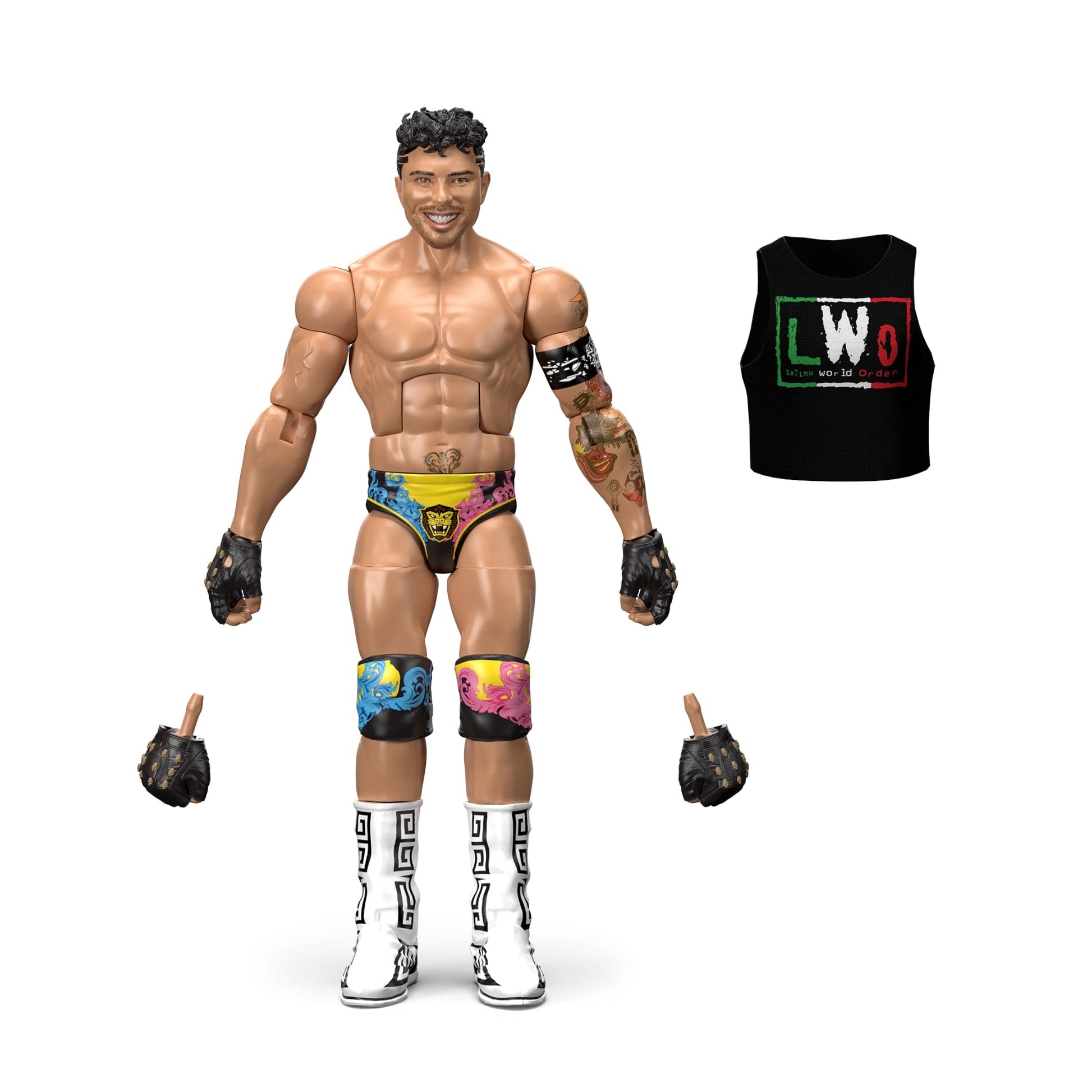 WWE Elite Collection Latino World Order (LWO) 5-Pack - Bộ 5 Mô Hình Action Figure Chính Hãng Mattel - Hình ảnh bổ sung 4