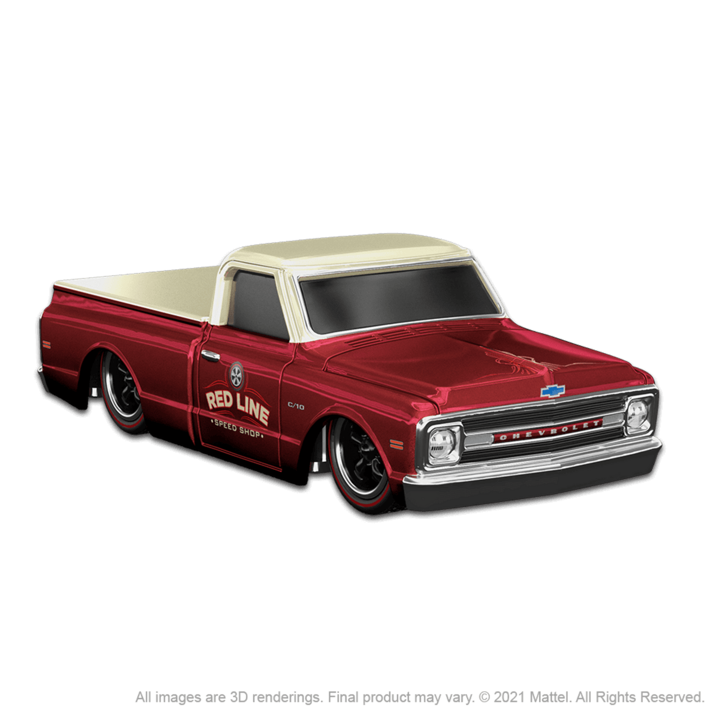 RLC sELECTIONs 1969 Chevy C-10 Xe Mô Hình Hot Wheels Cao Cấp Mattel