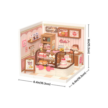 Rolife Super Creator 9-in-1 Miniature House - Mô hình nhà búp bê 9 ô trưng bày - Rolife