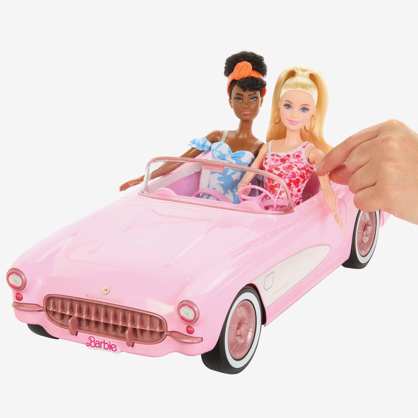 Hot Wheels RC Barbie Corvette - Xe Điều Khiển Từ Xa Corvette Stingray 1956 - Mattel - Hình ảnh bổ sung 7
