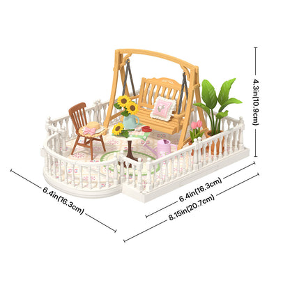 Rolife Super Creator Extension Pack - Terrace - Bộ mở rộng ban công mô hình DIY - Rolife