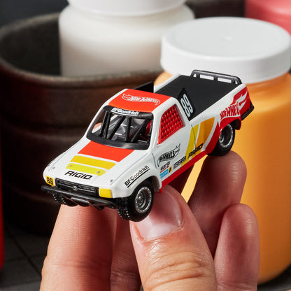 Hot Wheels Elite 64 1989 Toyota HiLux Stadium Truck - Xe Mô Hình Tỷ Lệ 1:64 Cao Cấp - Hot Wheels Hot Wheels - ảnh 2 - Xe mô h