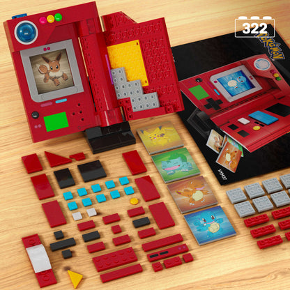 MEGA Pokémon Kanto Region Pokédex Building Kit - Bộ Lắp Ráp Mô Hình Pokédex - MEGA Mattel HYM37
