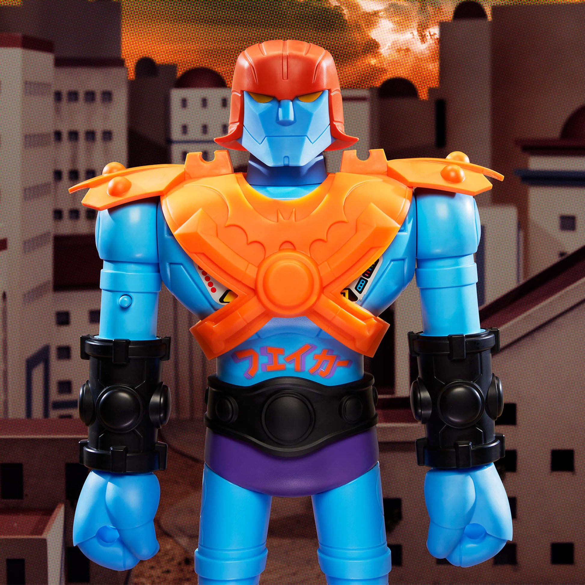 Shogun Warriors Faker Collector Figure - Mô hình Robot Khổng lồ Masters of the Universe Mattel - Góc nhìn khác 3