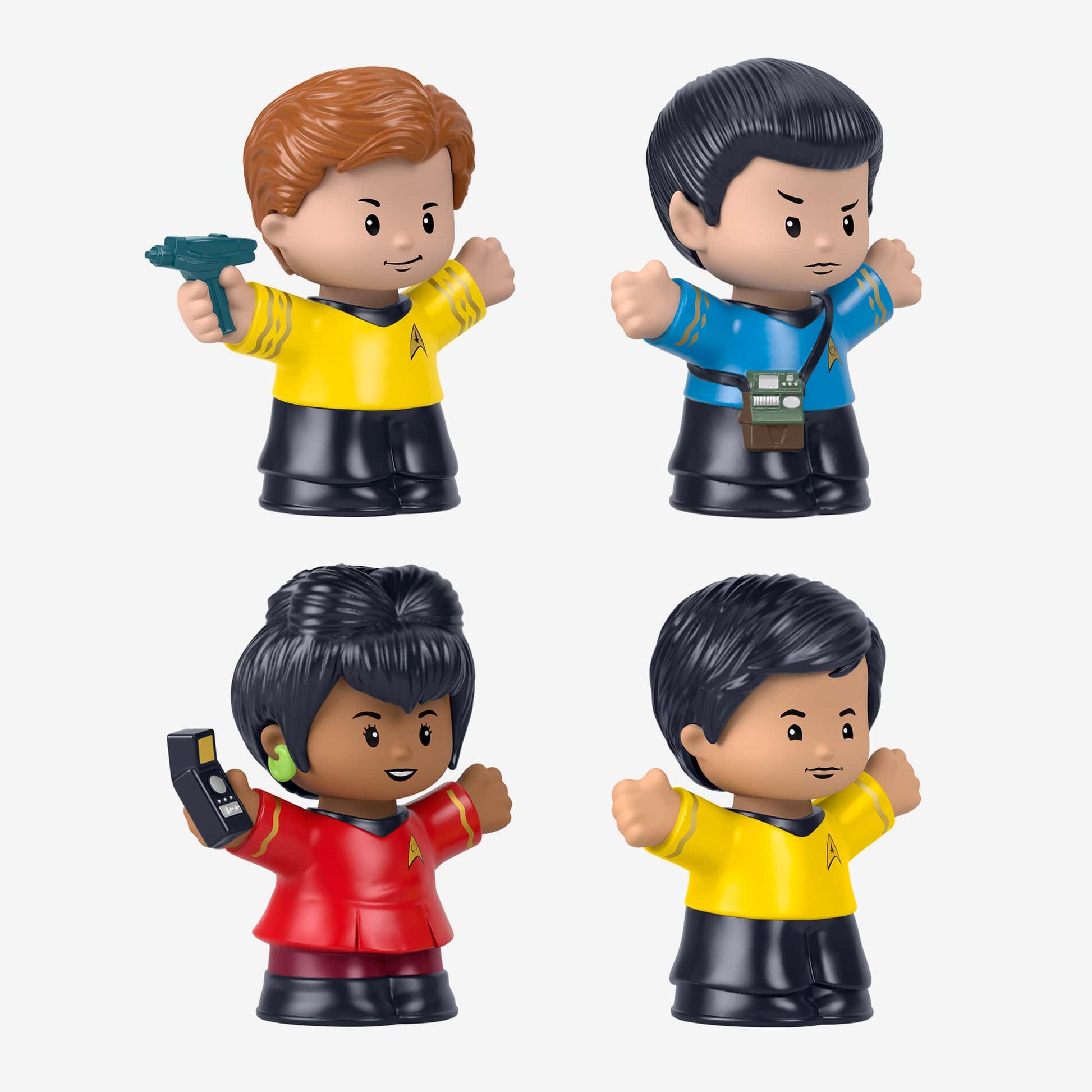Little People Collector Star Trek Special Edition Set Bộ mô hình nhân vật Star Trek Mattel - Góc nhìn khác 3