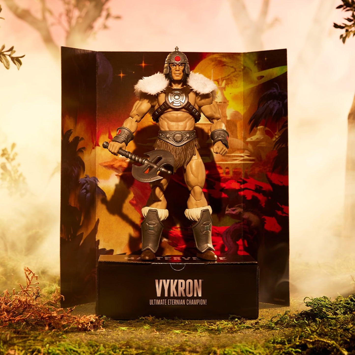 Masters of the Universe Masterverse Vykron Figure - Mô Hình Hành Động Cao Cấp Mattel HLB63